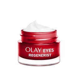 Olay Regenerist Eye Cream, Anti-Wrinkle + Active Firming Skincare Eye Moisturiser with Anti-ageing Niacinamide and Peptides, Renews, Firms and Hydrates, Fragrance Free, 15ml
