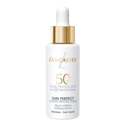 Lancaster Sun Perfect Unifying Serum SPF50 30ml, Photoaging Control, Broad Spectrum Sun Protection, With Sun Repair System & Glow Booster Complex, Lightweight Texture, Suitable as Make-Up Base