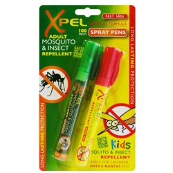 XPEL Adult & Kids Tropical Formula Mosquito & Insect Repellent Pens