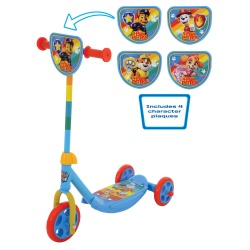 Paw Patrol Switch It Multi Character Tri Scooter,Multi-coloured,57cm x 35cm x 67cm